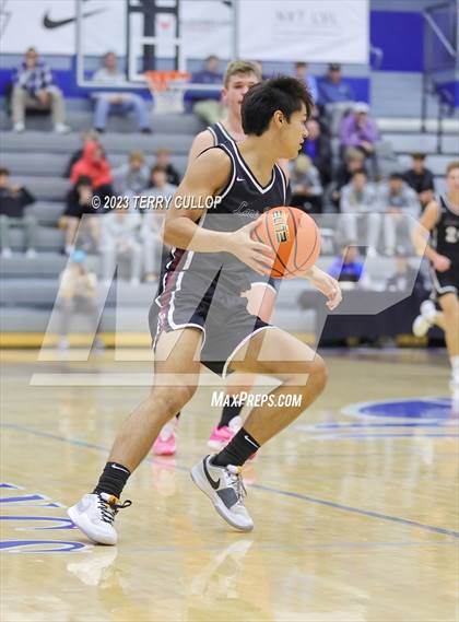 Thumbnail 1 in Lone Peak vs. Timpview (5 for the Fight National Hoopfest) photogallery.