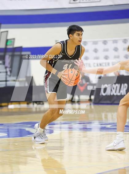 Thumbnail 3 in Lone Peak vs. Timpview (5 for the Fight National Hoopfest) photogallery.