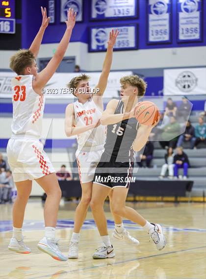 Thumbnail 2 in Lone Peak vs. Timpview (5 for the Fight National Hoopfest) photogallery.