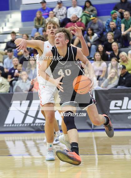 Thumbnail 3 in Lone Peak vs. Timpview (5 for the Fight National Hoopfest) photogallery.