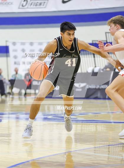 Thumbnail 2 in Lone Peak vs. Timpview (5 for the Fight National Hoopfest) photogallery.