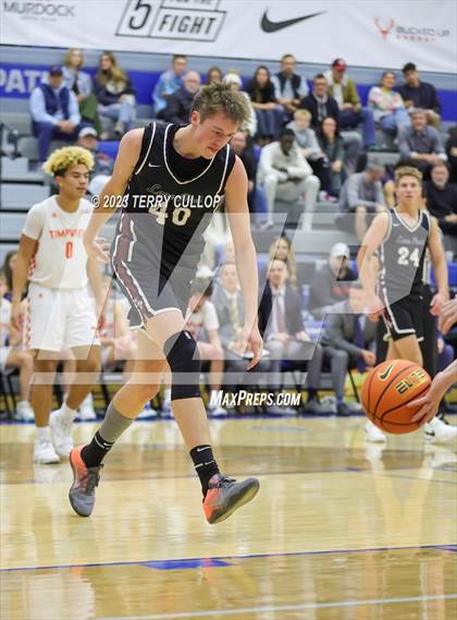 Thumbnail 3 in Lone Peak vs. Timpview (5 for the Fight National Hoopfest) photogallery.