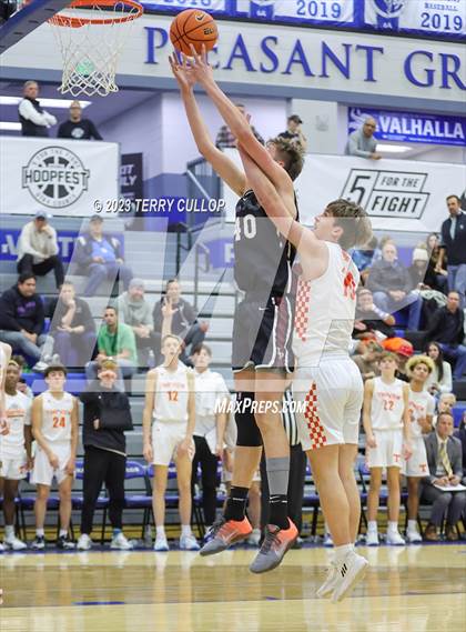 Thumbnail 1 in Lone Peak vs. Timpview (5 for the Fight National Hoopfest) photogallery.