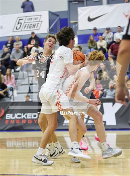 Thumbnail 1 in Lone Peak vs. Timpview (5 for the Fight National Hoopfest) photogallery.