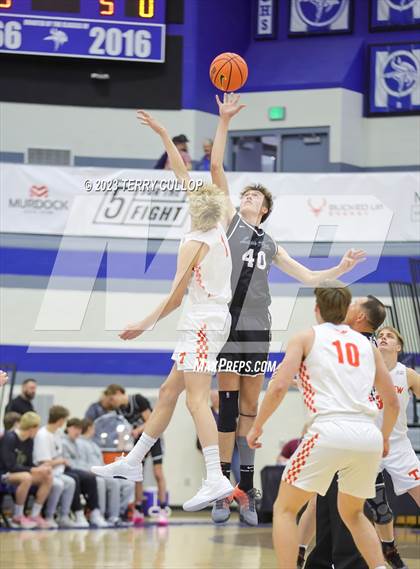 Thumbnail 3 in Lone Peak vs. Timpview (5 for the Fight National Hoopfest) photogallery.