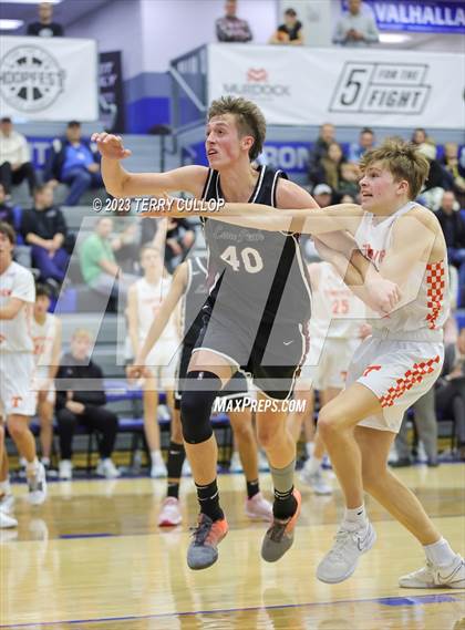 Thumbnail 3 in Lone Peak vs. Timpview (5 for the Fight National Hoopfest) photogallery.
