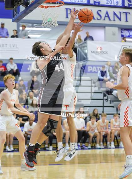 Thumbnail 2 in Lone Peak vs. Timpview (5 for the Fight National Hoopfest) photogallery.