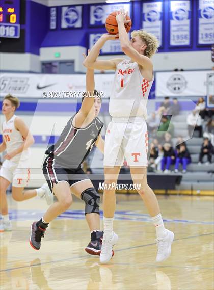 Thumbnail 3 in Lone Peak vs. Timpview (5 for the Fight National Hoopfest) photogallery.
