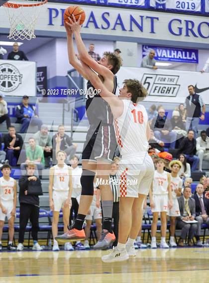 Thumbnail 3 in Lone Peak vs. Timpview (5 for the Fight National Hoopfest) photogallery.
