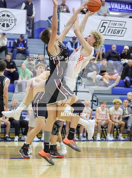 Thumbnail 2 in Lone Peak vs. Timpview (5 for the Fight National Hoopfest) photogallery.