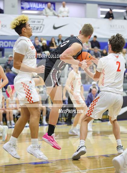 Thumbnail 3 in Lone Peak vs. Timpview (5 for the Fight National Hoopfest) photogallery.