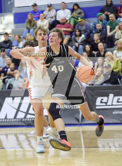 Thumbnail 2 in Lone Peak vs. Timpview (5 for the Fight National Hoopfest) photogallery.
