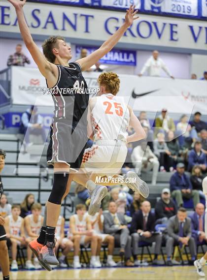 Thumbnail 1 in Lone Peak vs. Timpview (5 for the Fight National Hoopfest) photogallery.