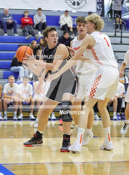 Thumbnail 2 in Lone Peak vs. Timpview (5 for the Fight National Hoopfest) photogallery.