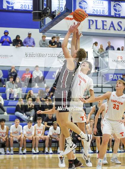 Thumbnail 3 in Lone Peak vs. Timpview (5 for the Fight National Hoopfest) photogallery.