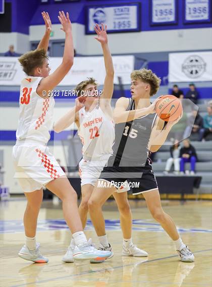 Thumbnail 3 in Lone Peak vs. Timpview (5 for the Fight National Hoopfest) photogallery.