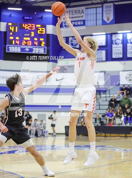 Thumbnail 3 in Lone Peak vs. Timpview (5 for the Fight National Hoopfest) photogallery.