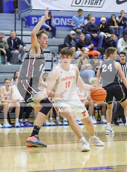 Thumbnail 2 in Lone Peak vs. Timpview (5 for the Fight National Hoopfest) photogallery.