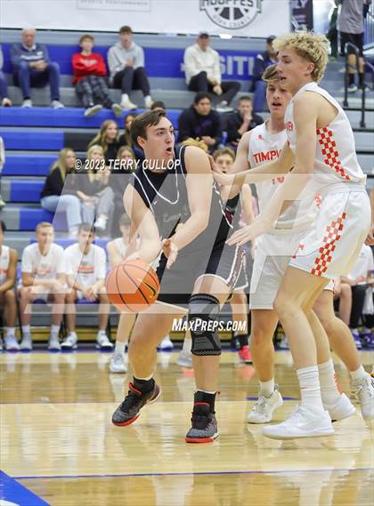 Thumbnail 3 in Lone Peak vs. Timpview (5 for the Fight National Hoopfest) photogallery.