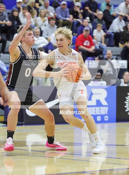 Thumbnail 2 in Lone Peak vs. Timpview (5 for the Fight National Hoopfest) photogallery.