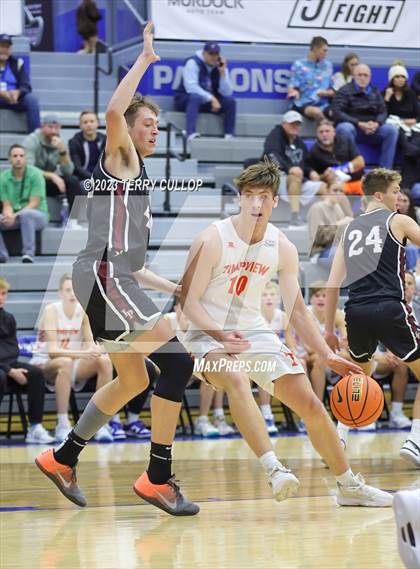 Thumbnail 2 in Lone Peak vs. Timpview (5 for the Fight National Hoopfest) photogallery.
