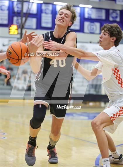 Thumbnail 3 in Lone Peak vs. Timpview (5 for the Fight National Hoopfest) photogallery.