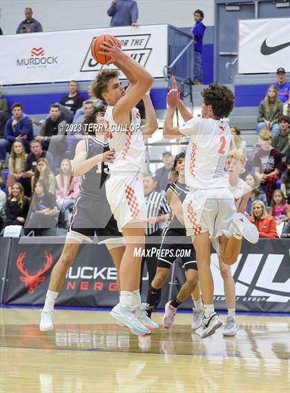 Thumbnail 3 in Lone Peak vs. Timpview (5 for the Fight National Hoopfest) photogallery.