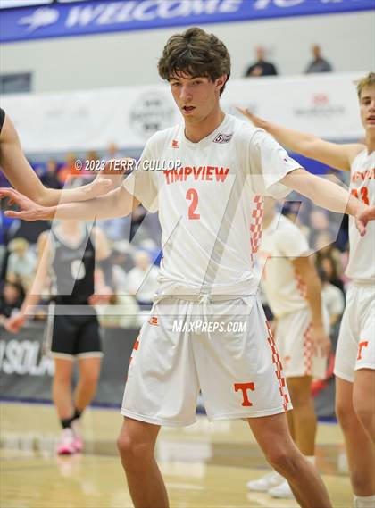 Thumbnail 2 in Lone Peak vs. Timpview (5 for the Fight National Hoopfest) photogallery.