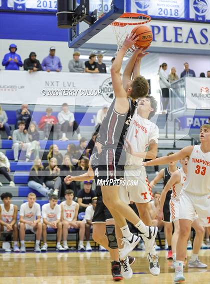 Thumbnail 2 in Lone Peak vs. Timpview (5 for the Fight National Hoopfest) photogallery.