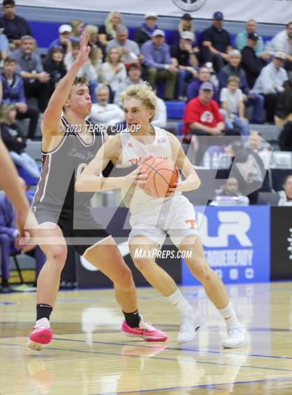 Thumbnail 3 in Lone Peak vs. Timpview (5 for the Fight National Hoopfest) photogallery.