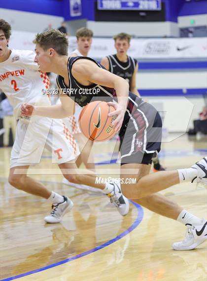 Thumbnail 2 in Lone Peak vs. Timpview (5 for the Fight National Hoopfest) photogallery.