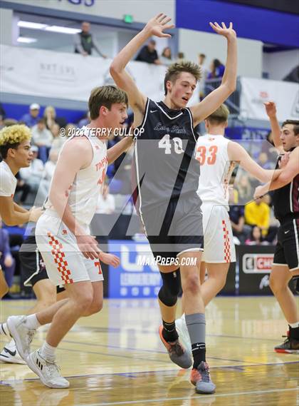 Thumbnail 3 in Lone Peak vs. Timpview (5 for the Fight National Hoopfest) photogallery.