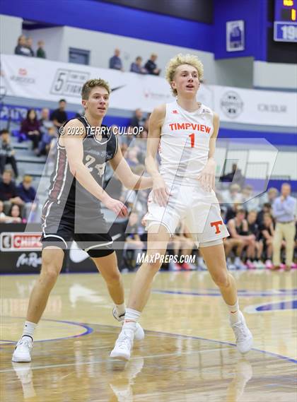 Thumbnail 3 in Lone Peak vs. Timpview (5 for the Fight National Hoopfest) photogallery.