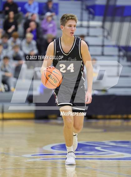 Thumbnail 2 in Lone Peak vs. Timpview (5 for the Fight National Hoopfest) photogallery.