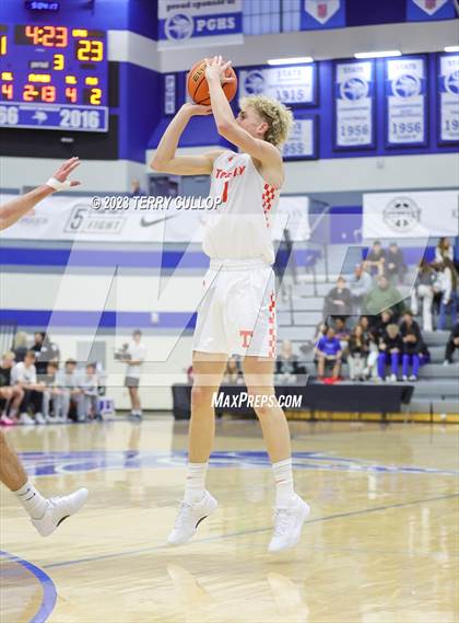 Thumbnail 2 in Lone Peak vs. Timpview (5 for the Fight National Hoopfest) photogallery.