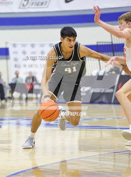 Thumbnail 3 in Lone Peak vs. Timpview (5 for the Fight National Hoopfest) photogallery.