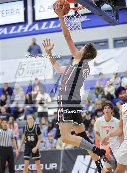 Thumbnail 2 in Lone Peak vs. Timpview (5 for the Fight National Hoopfest) photogallery.