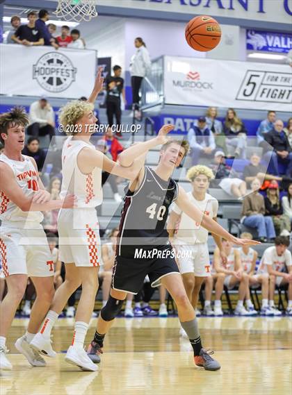Thumbnail 2 in Lone Peak vs. Timpview (5 for the Fight National Hoopfest) photogallery.