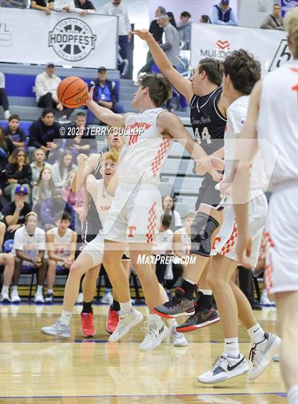 Thumbnail 2 in Lone Peak vs. Timpview (5 for the Fight National Hoopfest) photogallery.