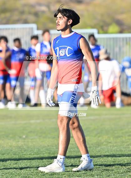 Thumbnail 1 in Scottsdale Christian Academy vs. Moon Valley (O'Connor 7 on 7 -  Saturday Night Lights) photogallery.