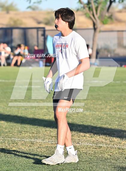 Thumbnail 2 in Scottsdale Christian Academy vs. Moon Valley (O'Connor 7 on 7 -  Saturday Night Lights) photogallery.