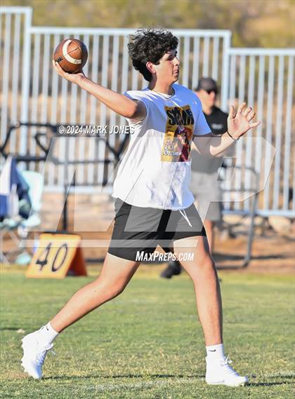 Thumbnail 1 in Scottsdale Christian Academy vs. Moon Valley (O'Connor 7 on 7 -  Saturday Night Lights) photogallery.