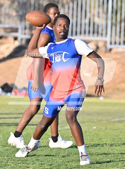 Thumbnail 3 in Scottsdale Christian Academy vs. Moon Valley (O'Connor 7 on 7 -  Saturday Night Lights) photogallery.