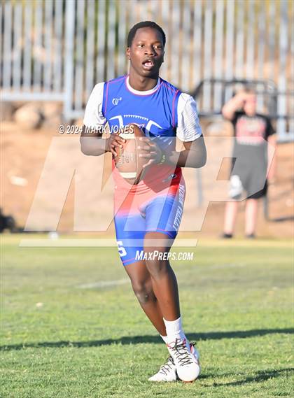 Thumbnail 1 in Scottsdale Christian Academy vs. Moon Valley (O'Connor 7 on 7 -  Saturday Night Lights) photogallery.