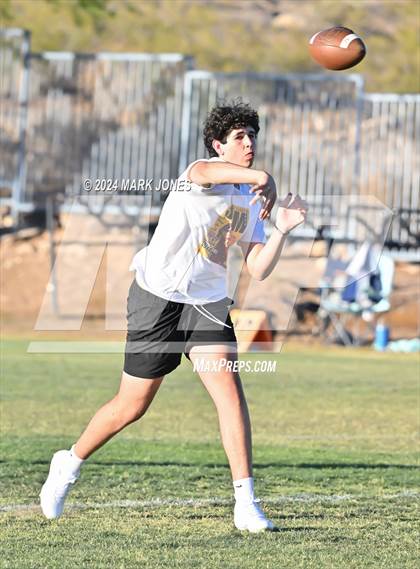 Thumbnail 1 in Scottsdale Christian Academy vs. Moon Valley (O'Connor 7 on 7 -  Saturday Night Lights) photogallery.