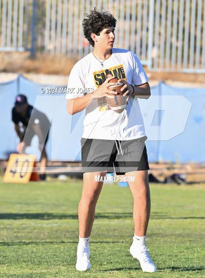 Thumbnail 1 in Scottsdale Christian Academy vs. Moon Valley (O'Connor 7 on 7 -  Saturday Night Lights) photogallery.