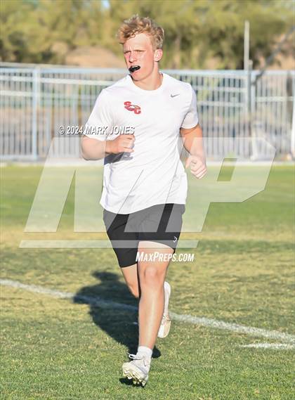 Thumbnail 3 in Scottsdale Christian Academy vs. Moon Valley (O'Connor 7 on 7 -  Saturday Night Lights) photogallery.