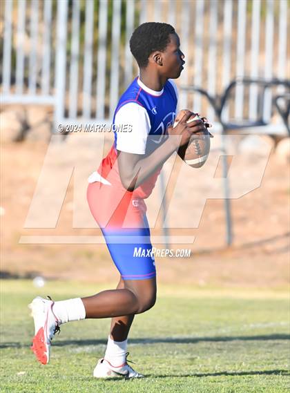 Thumbnail 2 in Scottsdale Christian Academy vs. Moon Valley (O'Connor 7 on 7 -  Saturday Night Lights) photogallery.