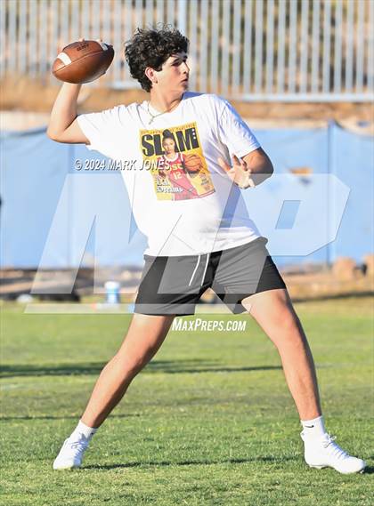 Thumbnail 2 in Scottsdale Christian Academy vs. Moon Valley (O'Connor 7 on 7 -  Saturday Night Lights) photogallery.
