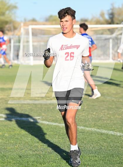 Thumbnail 1 in Scottsdale Christian Academy vs. Moon Valley (O'Connor 7 on 7 -  Saturday Night Lights) photogallery.
